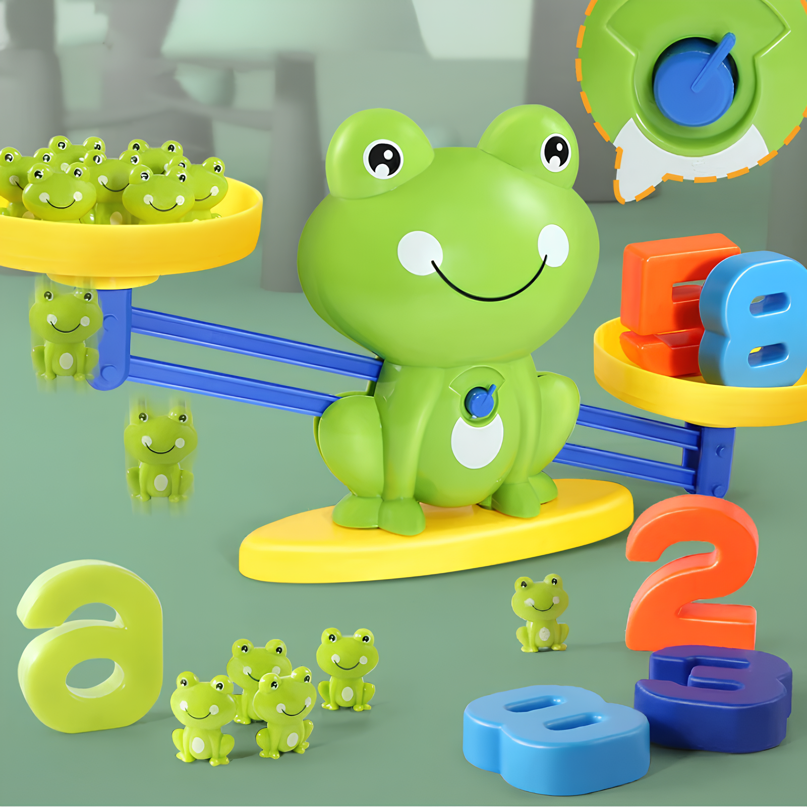 Pikka Toys Terazi Maymun - Sayı ve Denge Oyunu