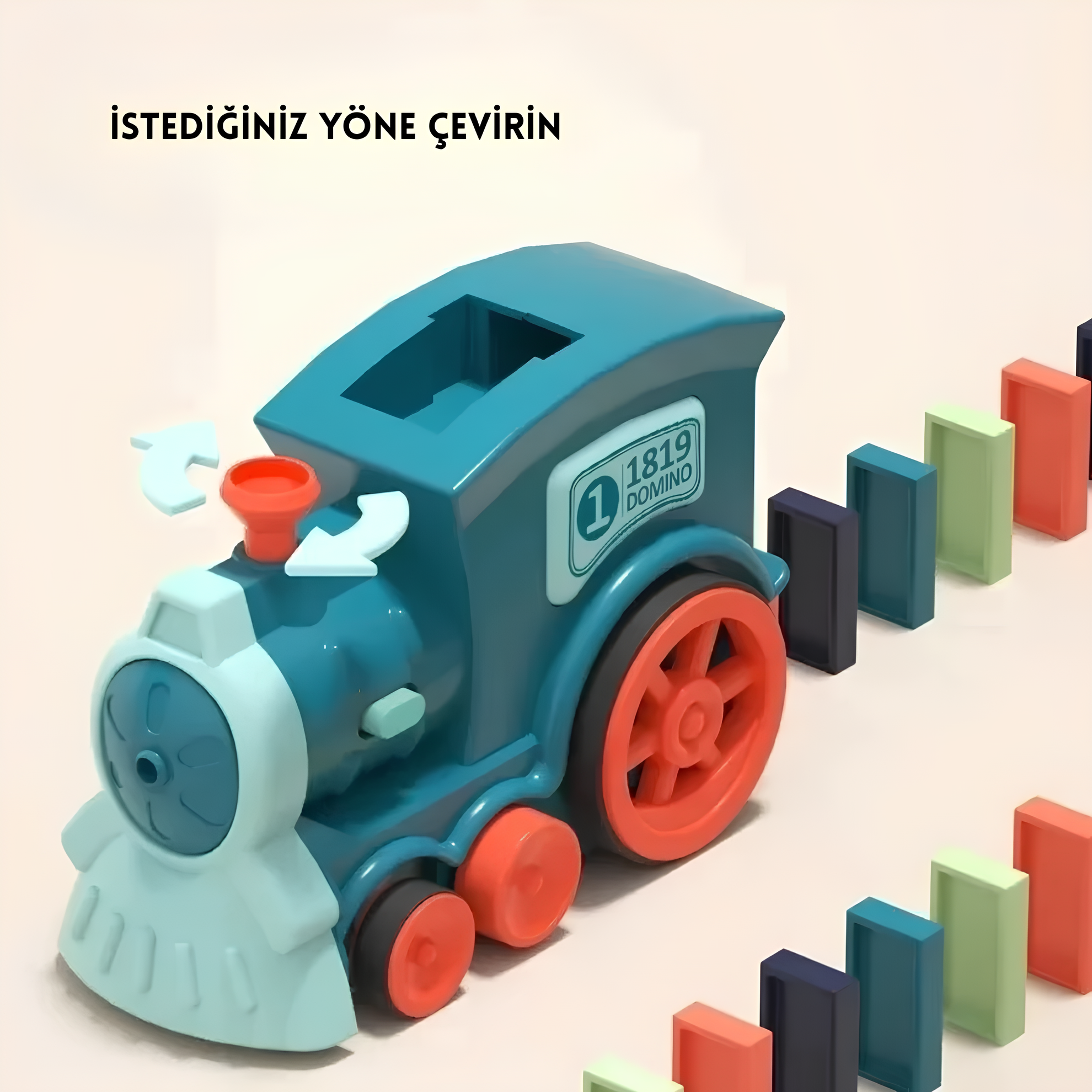 Pikka Toys Domino Tren Seti
