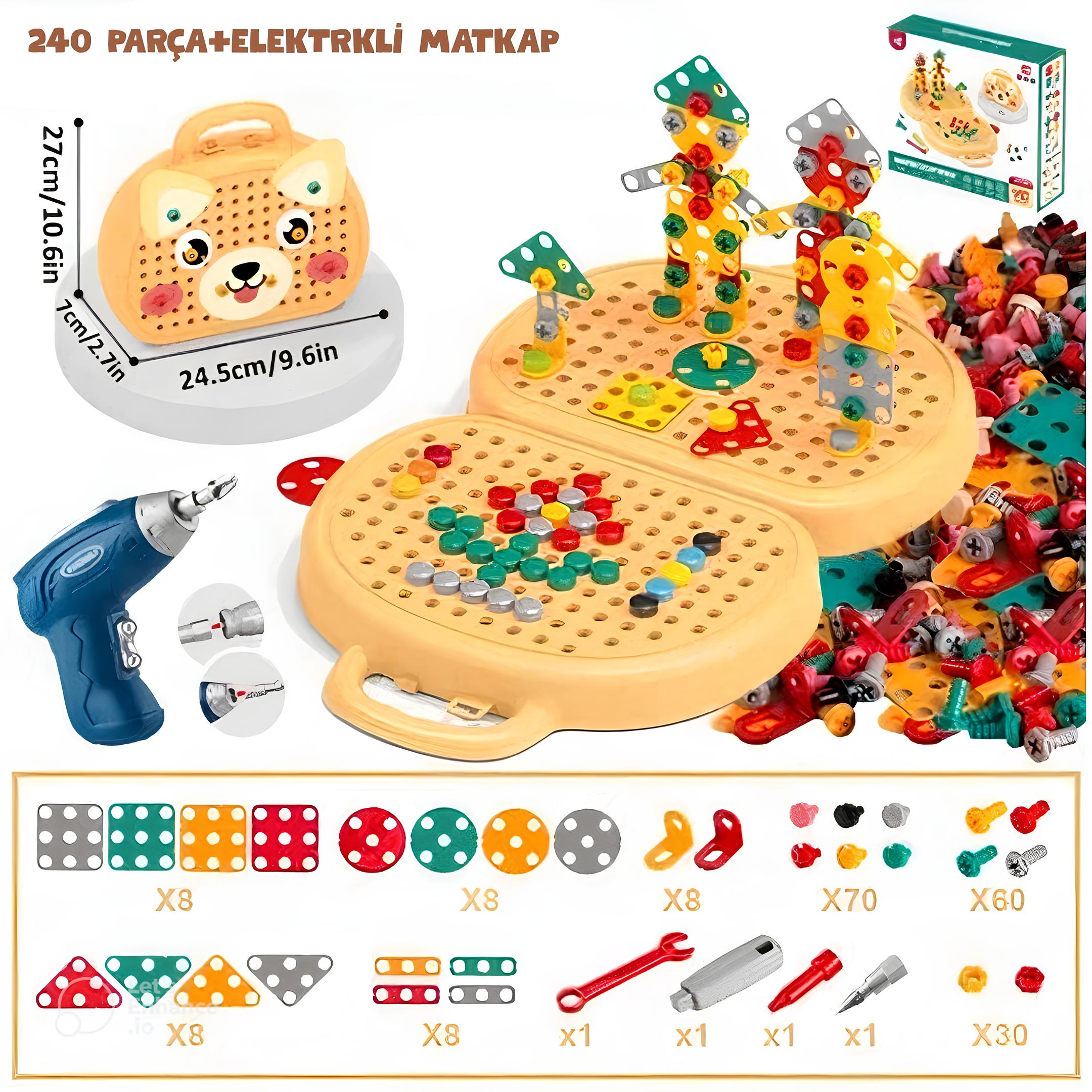 Pikka Toys Matkaplı Eğitici Tamir Seti