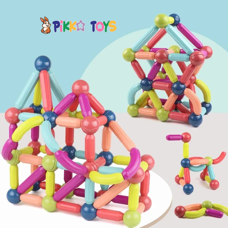 Pikka Toys™ Manyetik Yapı Oyuncağı