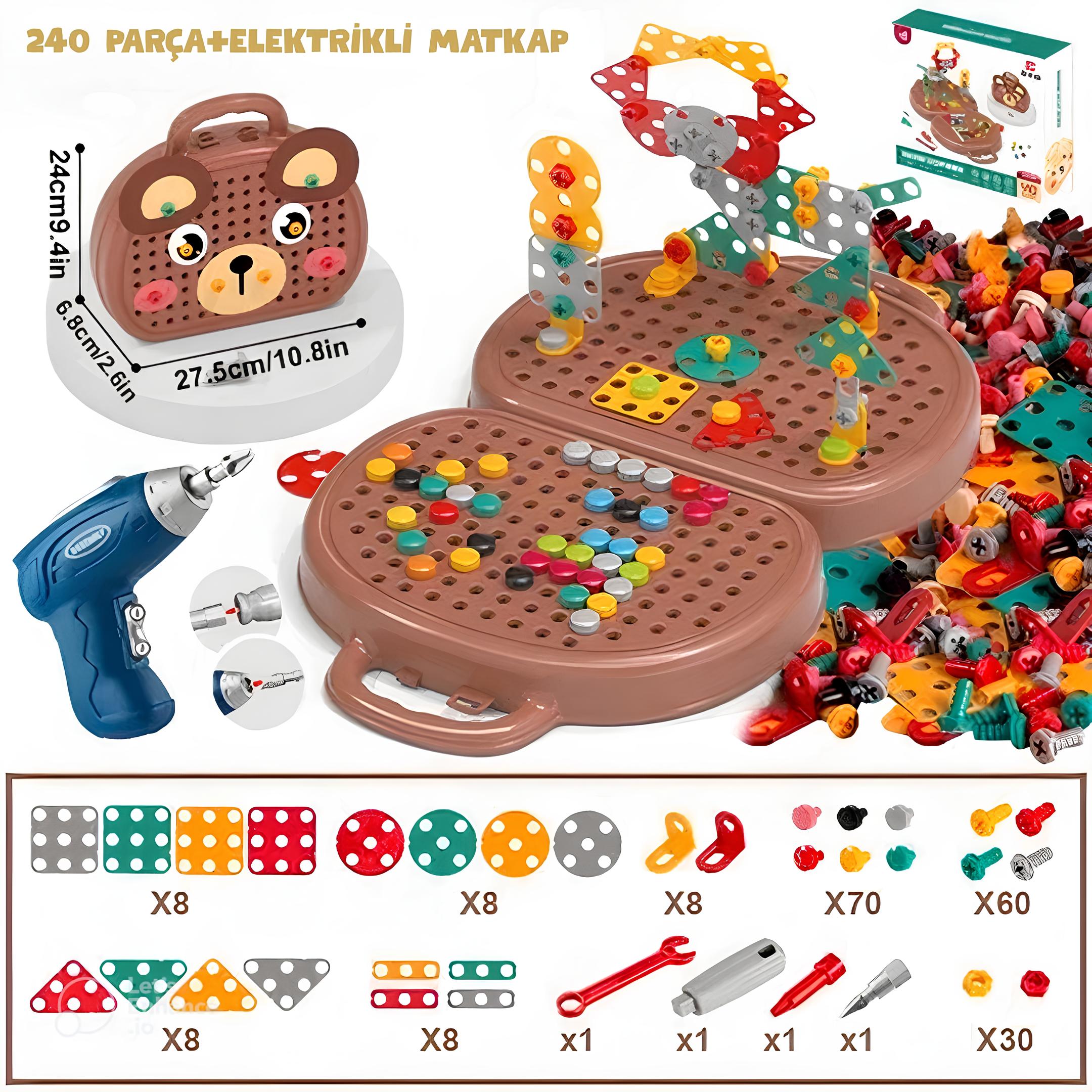 Pikka Toys Matkaplı Eğitici Tamir Seti