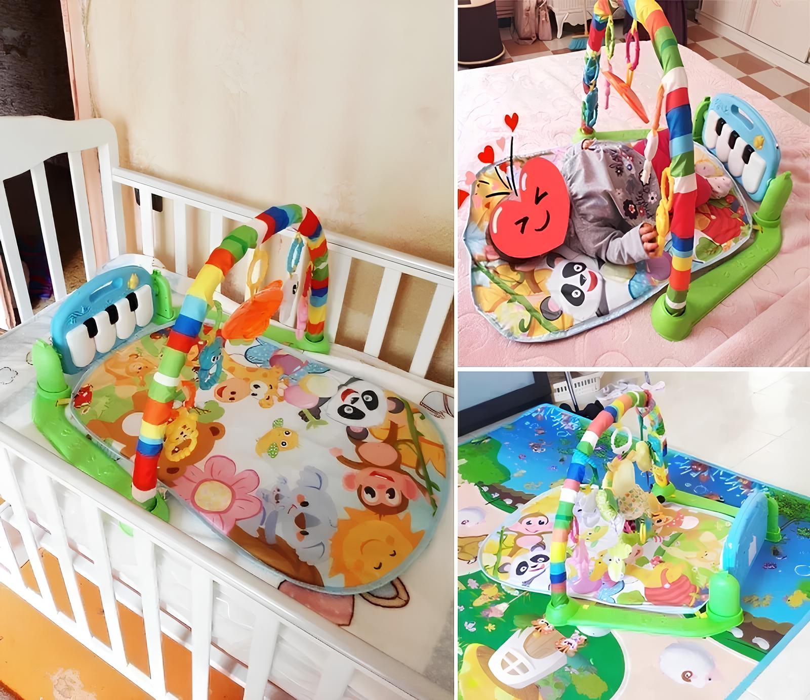 Pikka Toys | Renkli Piyanolu Oyun Halısı