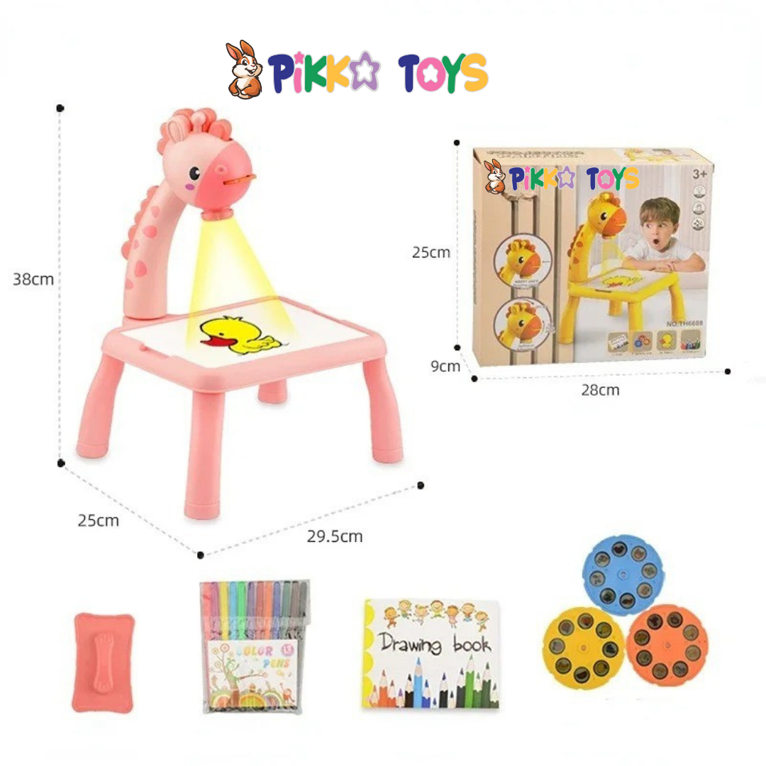 Pikka Toys – Büyük Boy Projeksiyonlu Çizim Masası