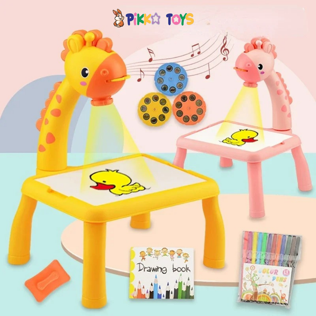 Pikka Toys – Büyük Boy Projeksiyonlu Çizim Masası