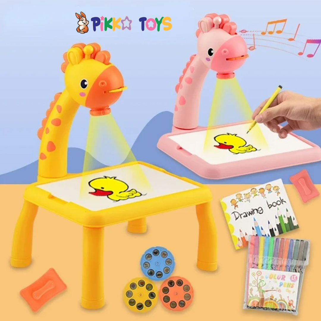 Pikka Toys – Büyük Boy Projeksiyonlu Çizim Masası