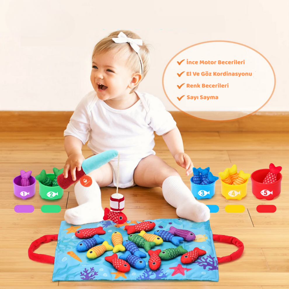 Pikka Toys Balık Tutma Oyuncağı