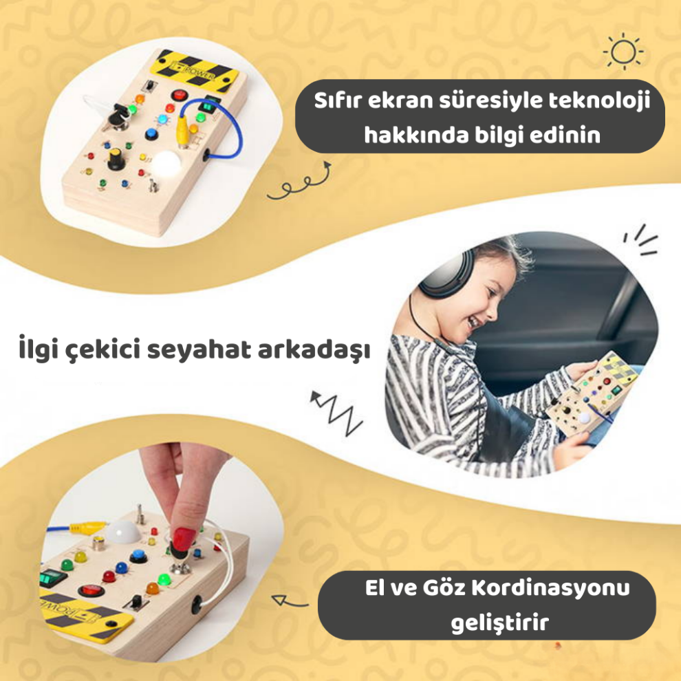 Pikka Toys Montessori Panosu