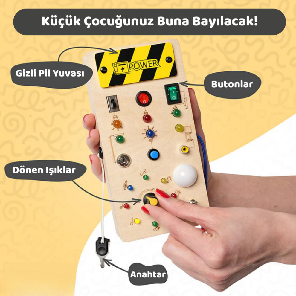 Pikka Toys Montessori Panosu