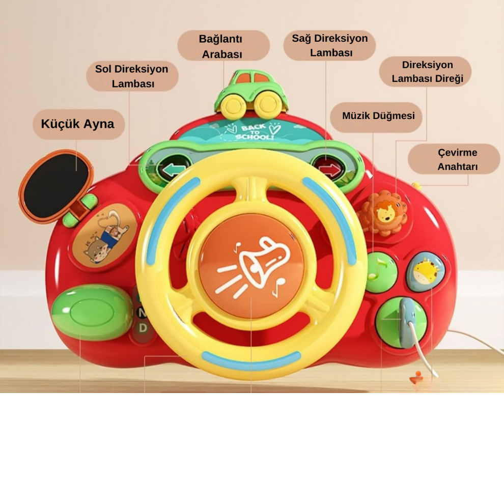 Pikka Toys Eğitici Direksiyon