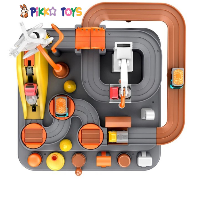Pikka Toys - Araba Yarışı Oyun Seti