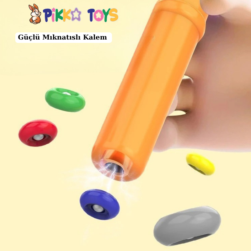 Pikka Toys Manyetik Sayı ve Renk Eşleştirme