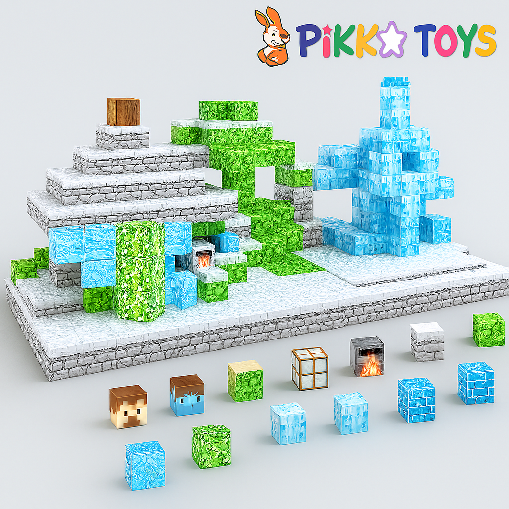 Pikka Toys –Minecraft Manyetik Bloklar