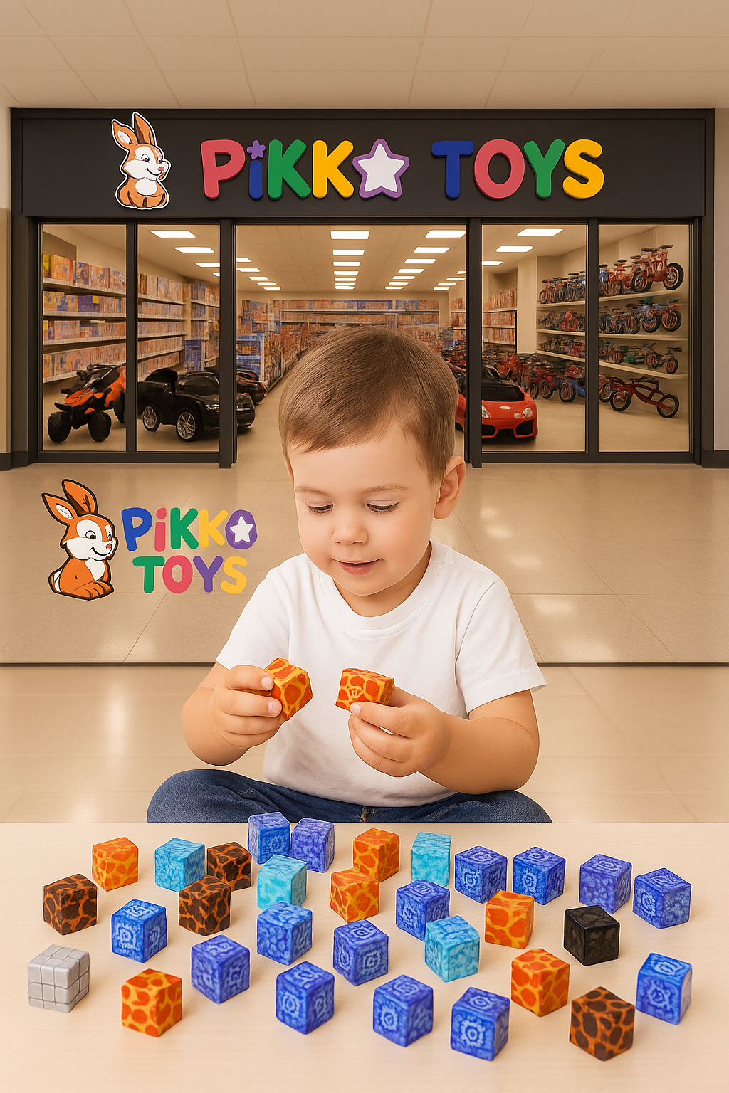 Pikka Toys –Minecraft Manyetik Bloklar
