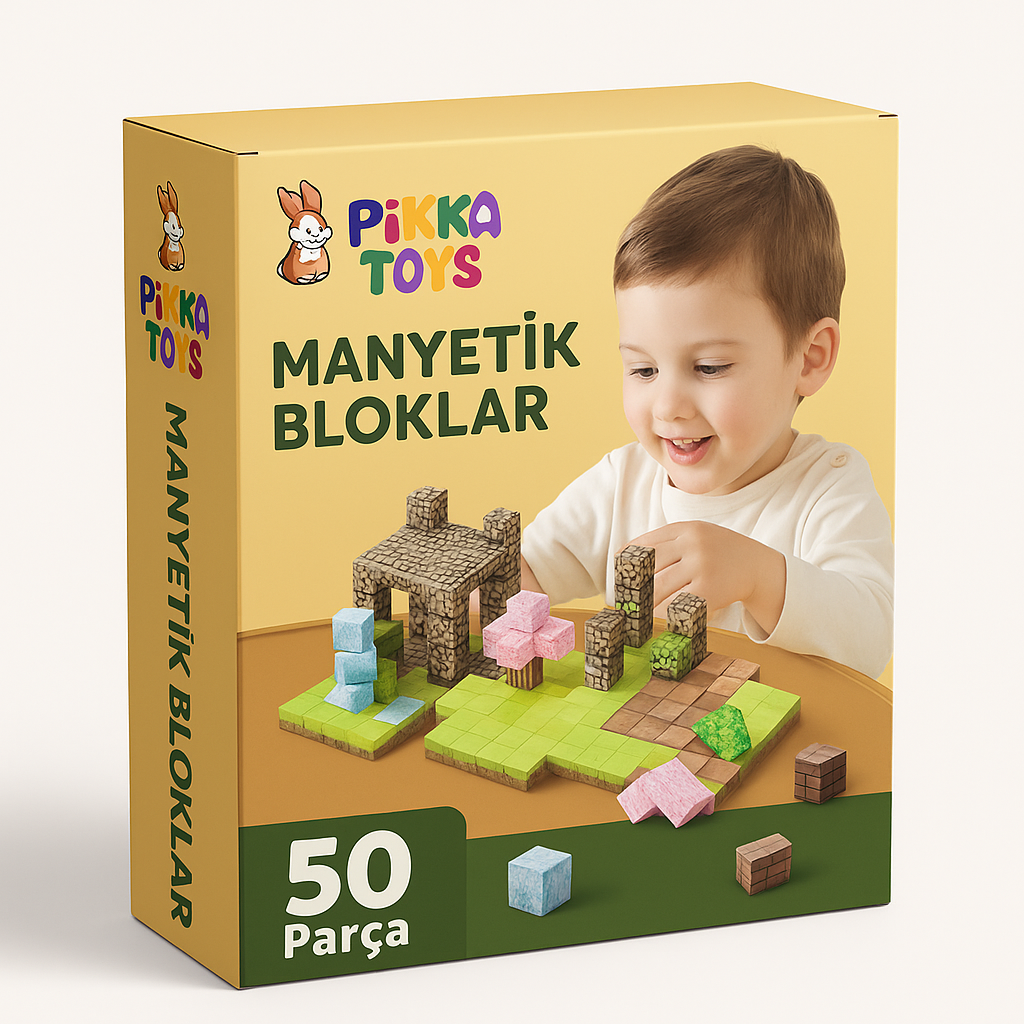 Pikka Toys –Minecraft Manyetik Bloklar