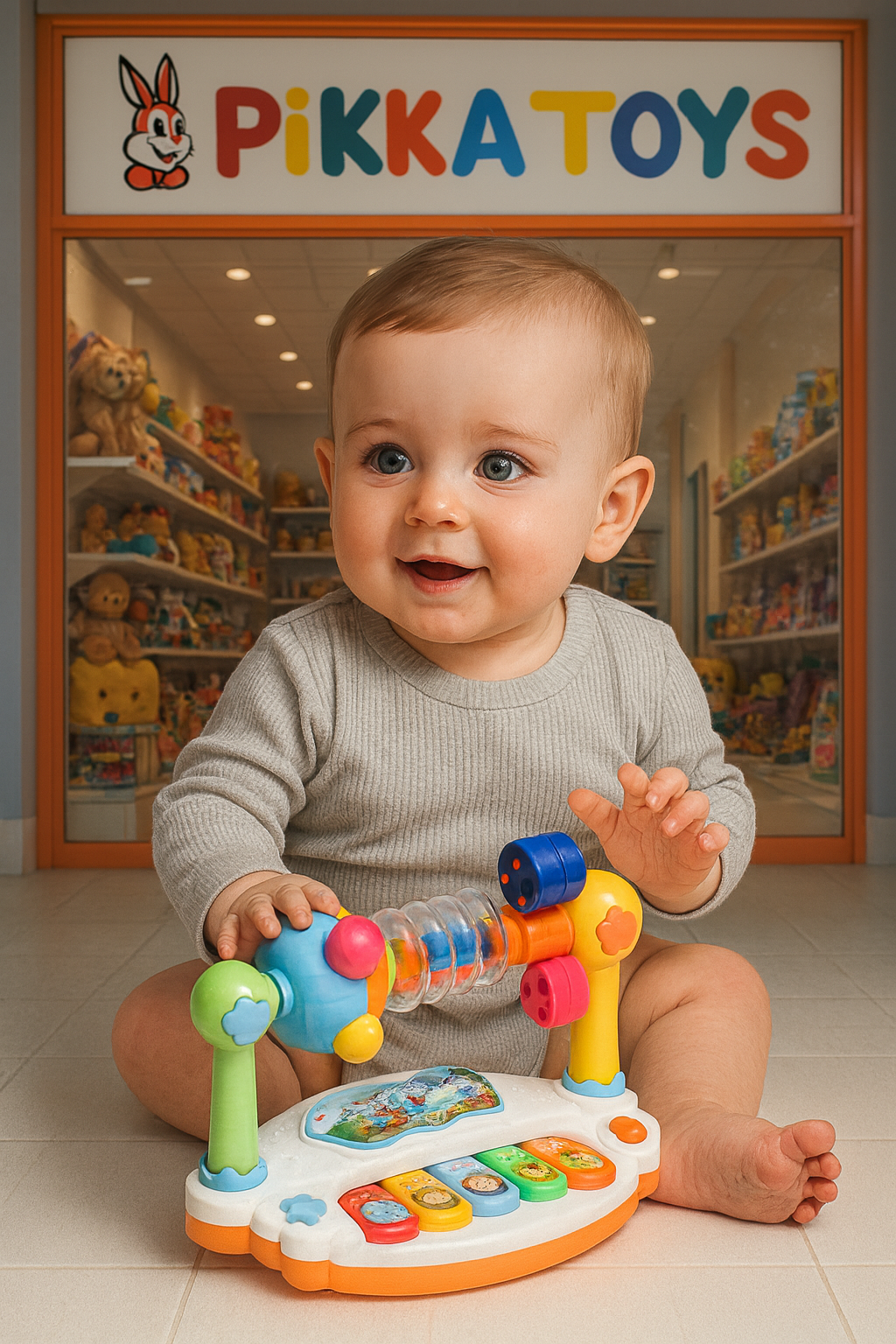 Pikka Toys Eğitici Dönen Piyano