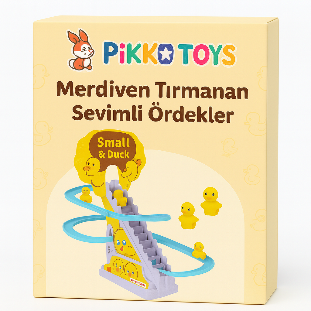 Pikka Toys - Mini Duck Slide Eğlence Parkı
