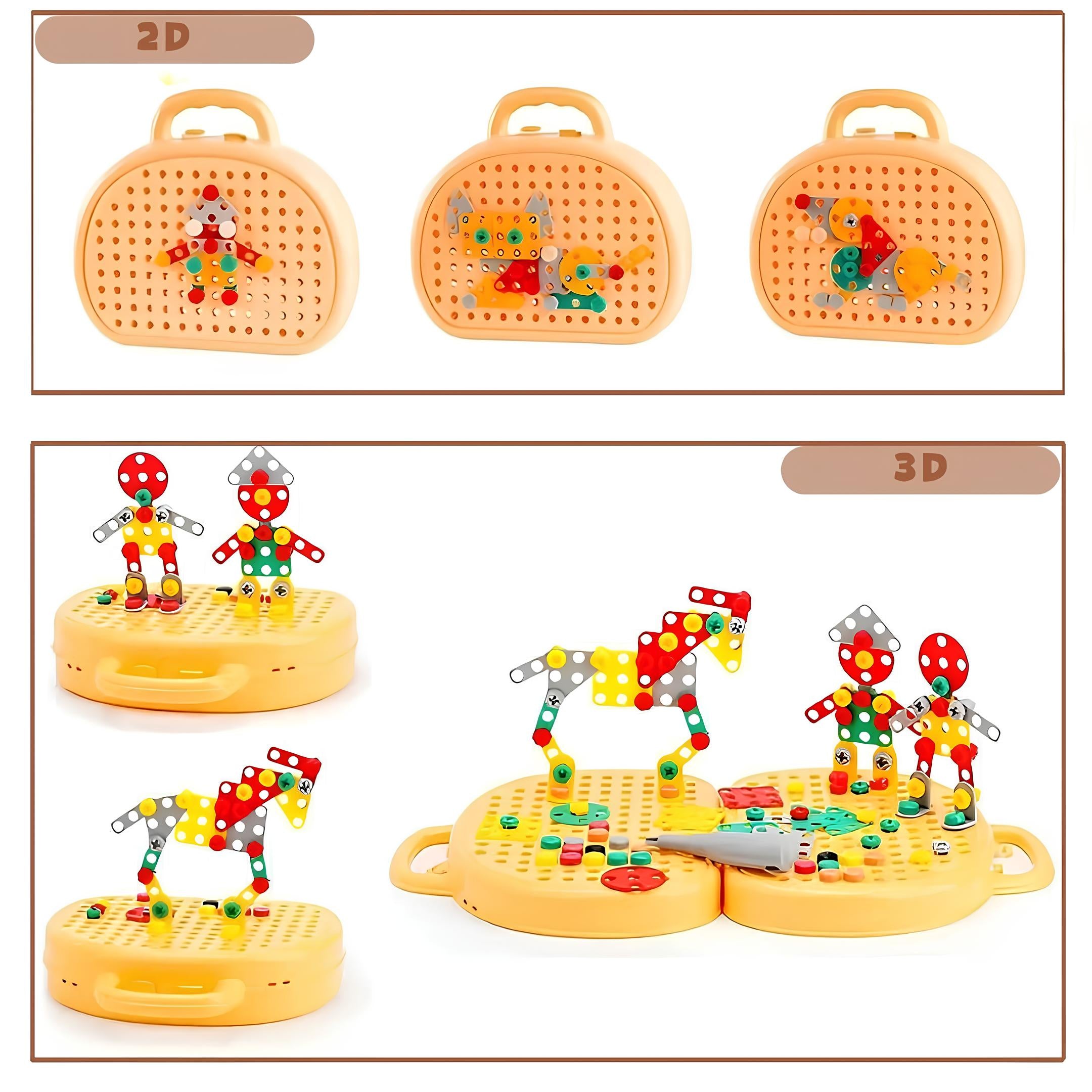 Pikka Toys Matkaplı Eğitici Tamir Seti