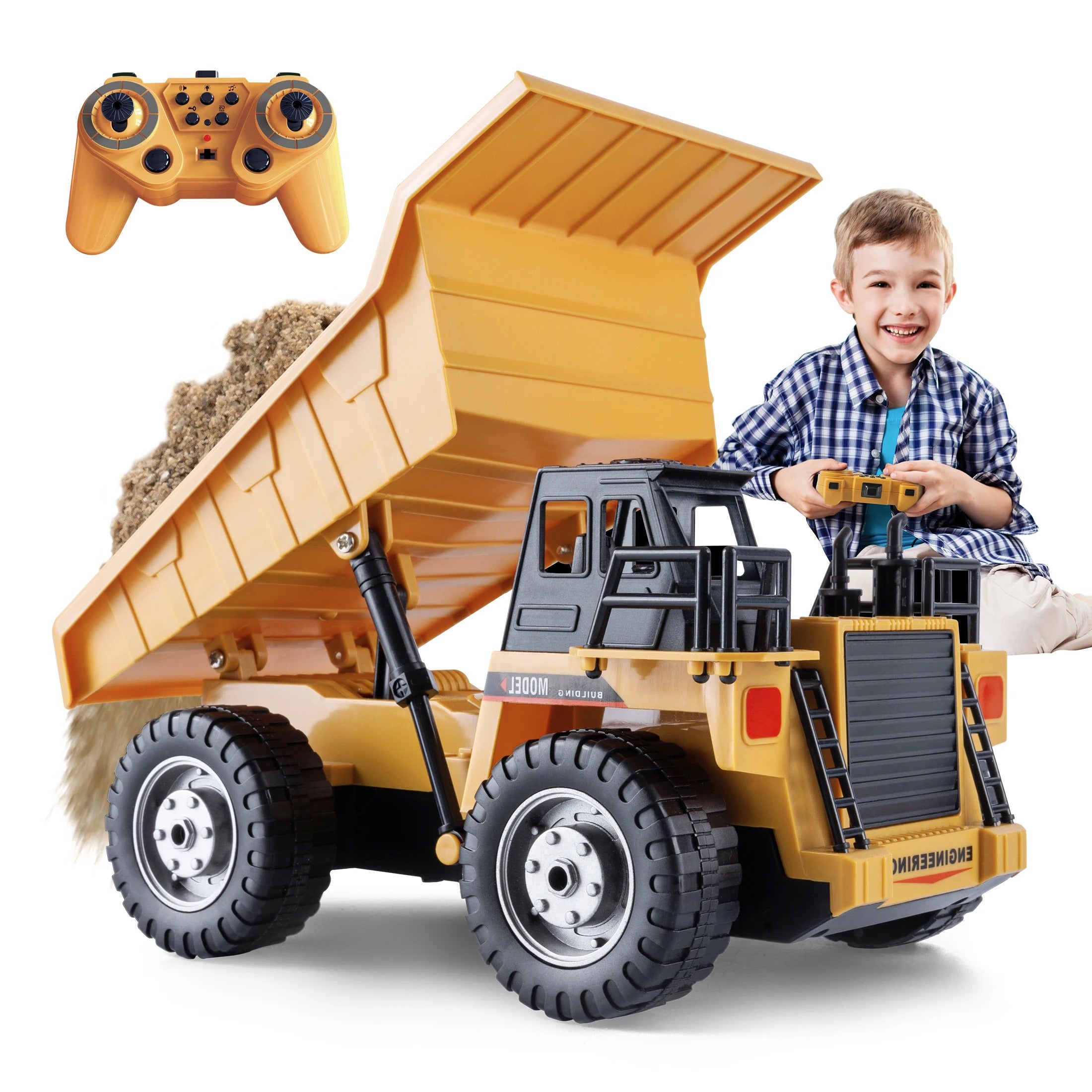 Pikka Toys | 2.4GHz Uzaktan Kumandalı İnşaat Kamyonu (4WD)