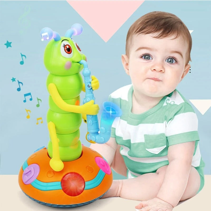 Pikka Toys Müzikli ve Dans Eden Tırtıl Oyuncak