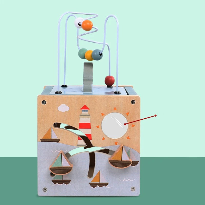 Pikka Toys | Montessori Ahşap Aktivite Küpü