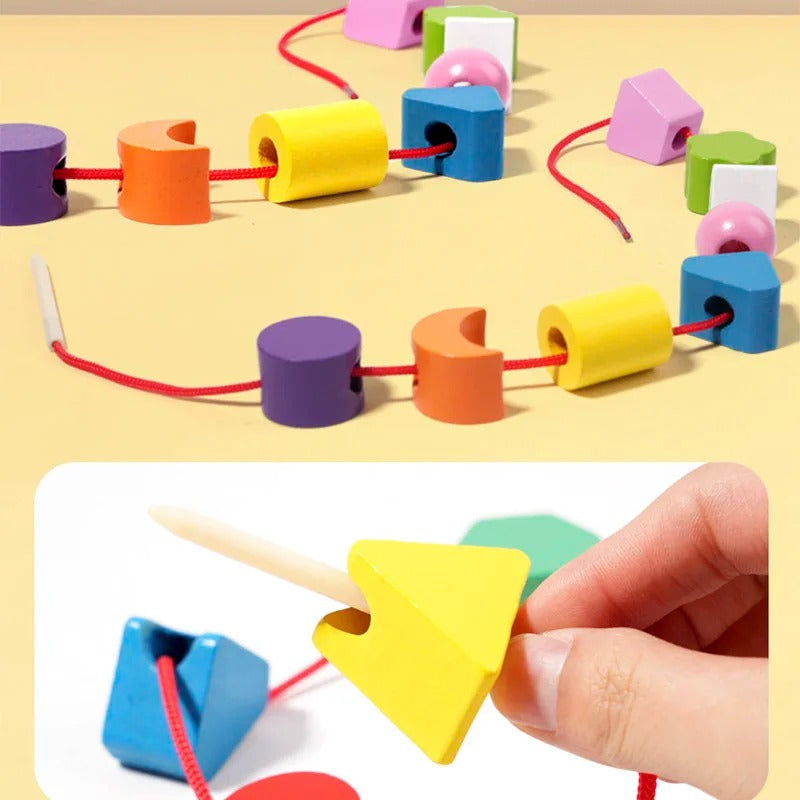 Pikka Toys | Montessori Şekil ve Renk Dizme Seti