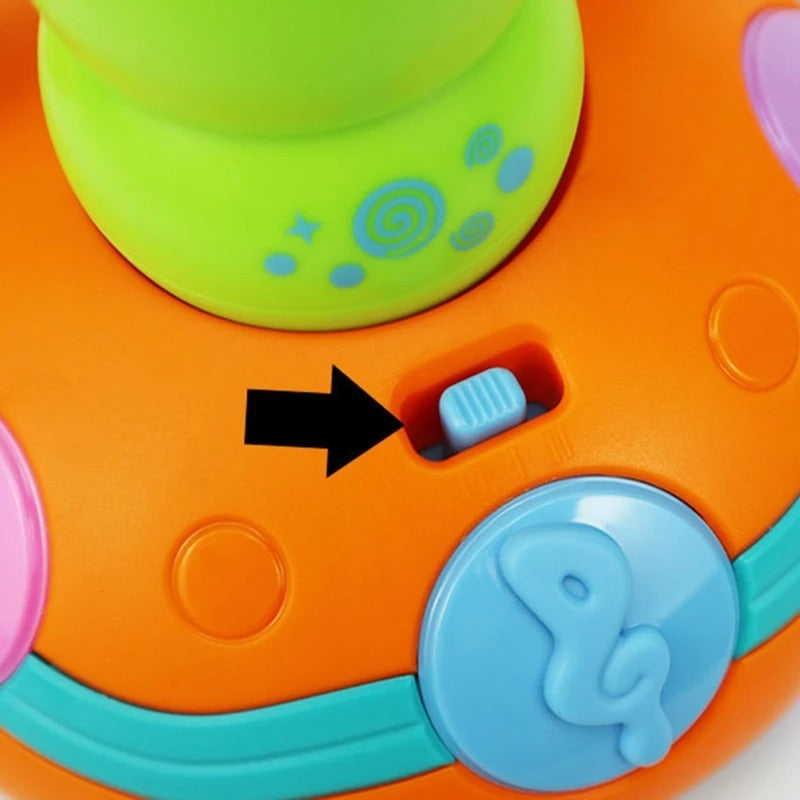 Pikka Toys Müzikli ve Dans Eden Tırtıl Oyuncak