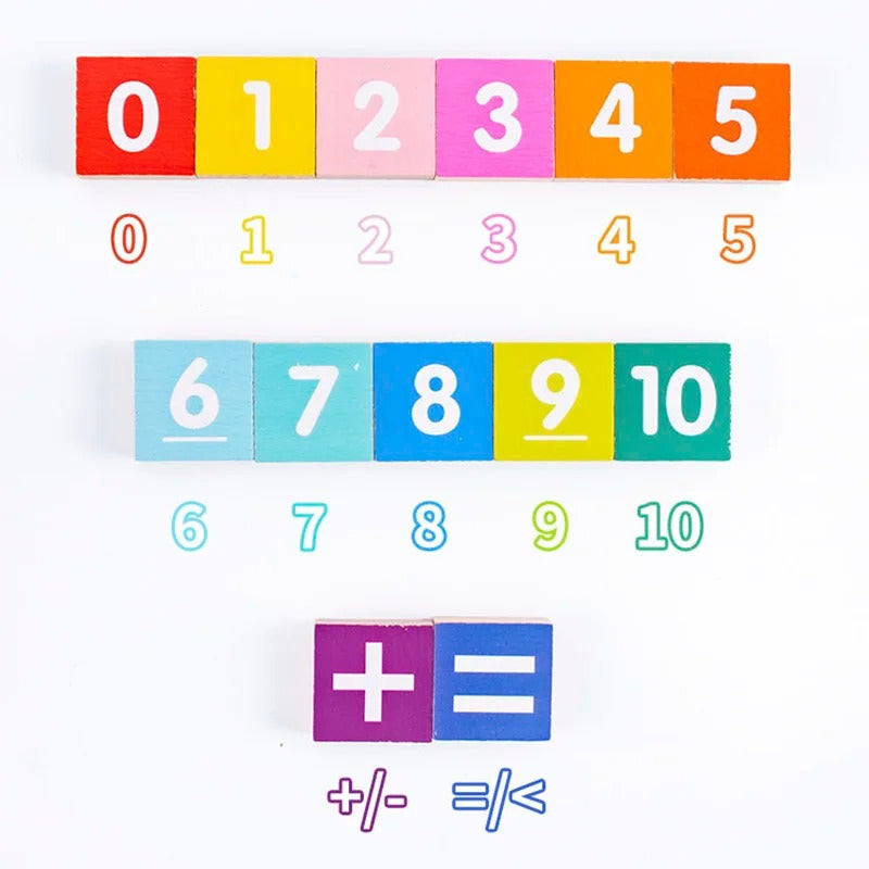 Pikka Toys | Montessori Matematik Öğrenme Seti