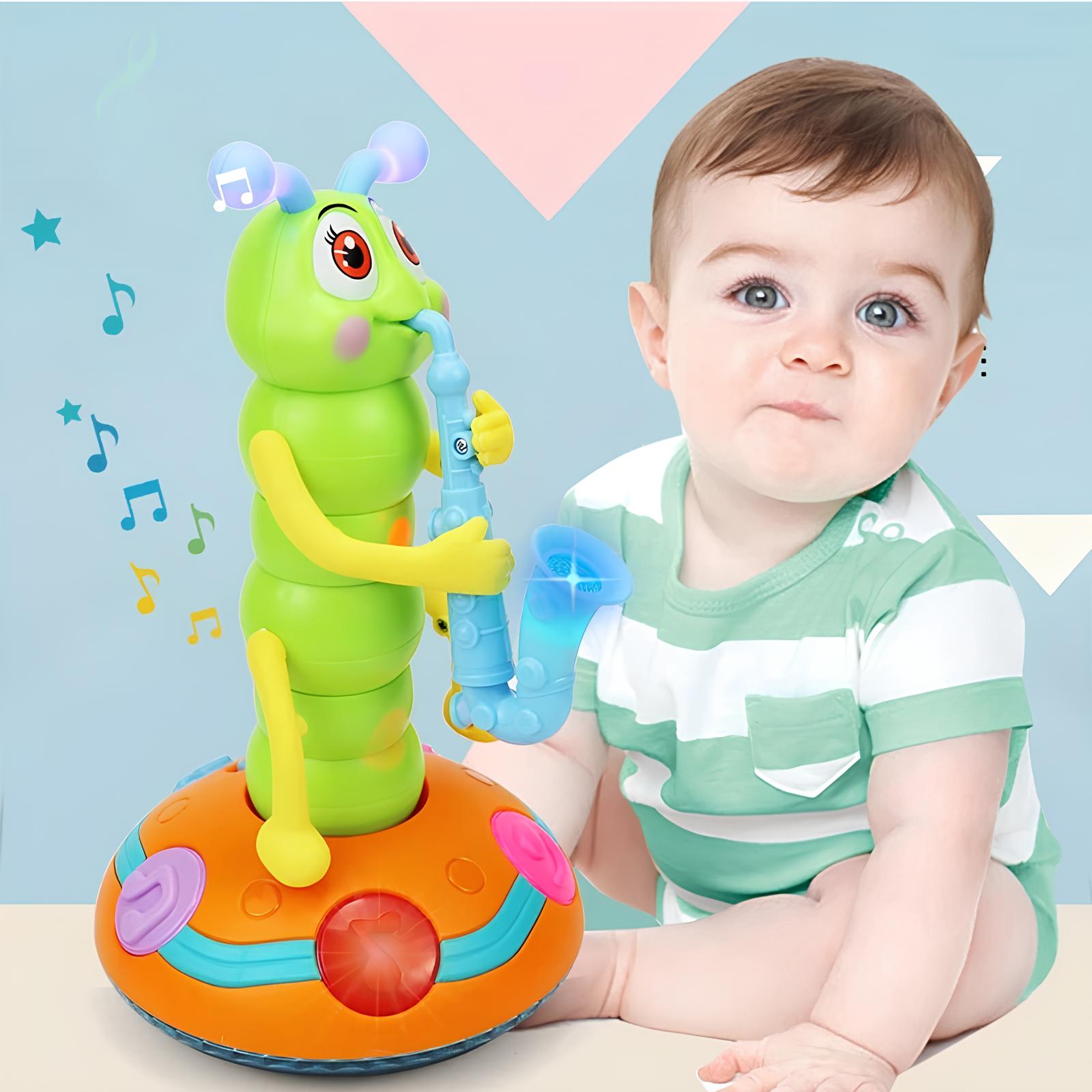 Pikka Toys Müzikli ve Dans Eden Tırtıl Oyuncak