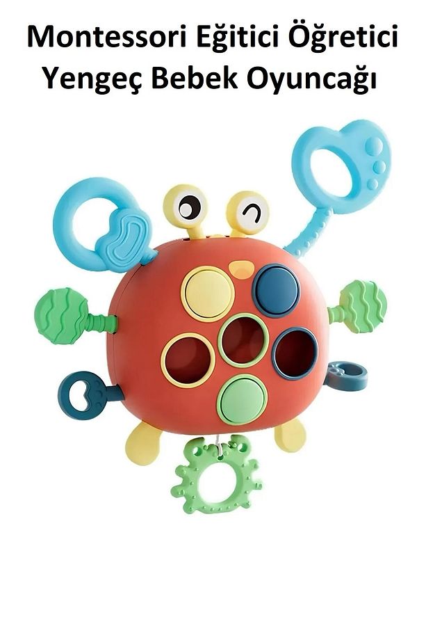 Pikka Toys Yengeçli Montessori Oyuncak