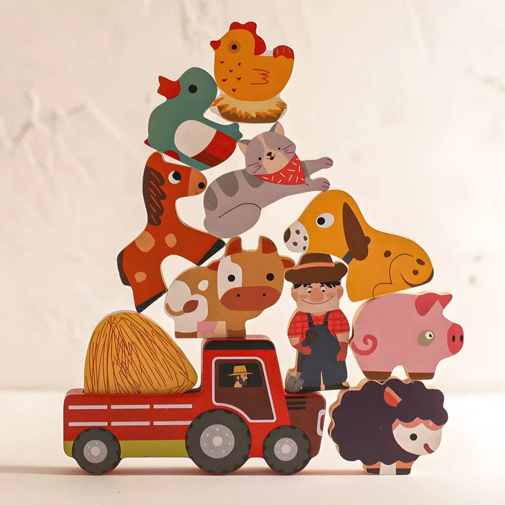 Pikka Toys Ahşap Çiftlik Evi