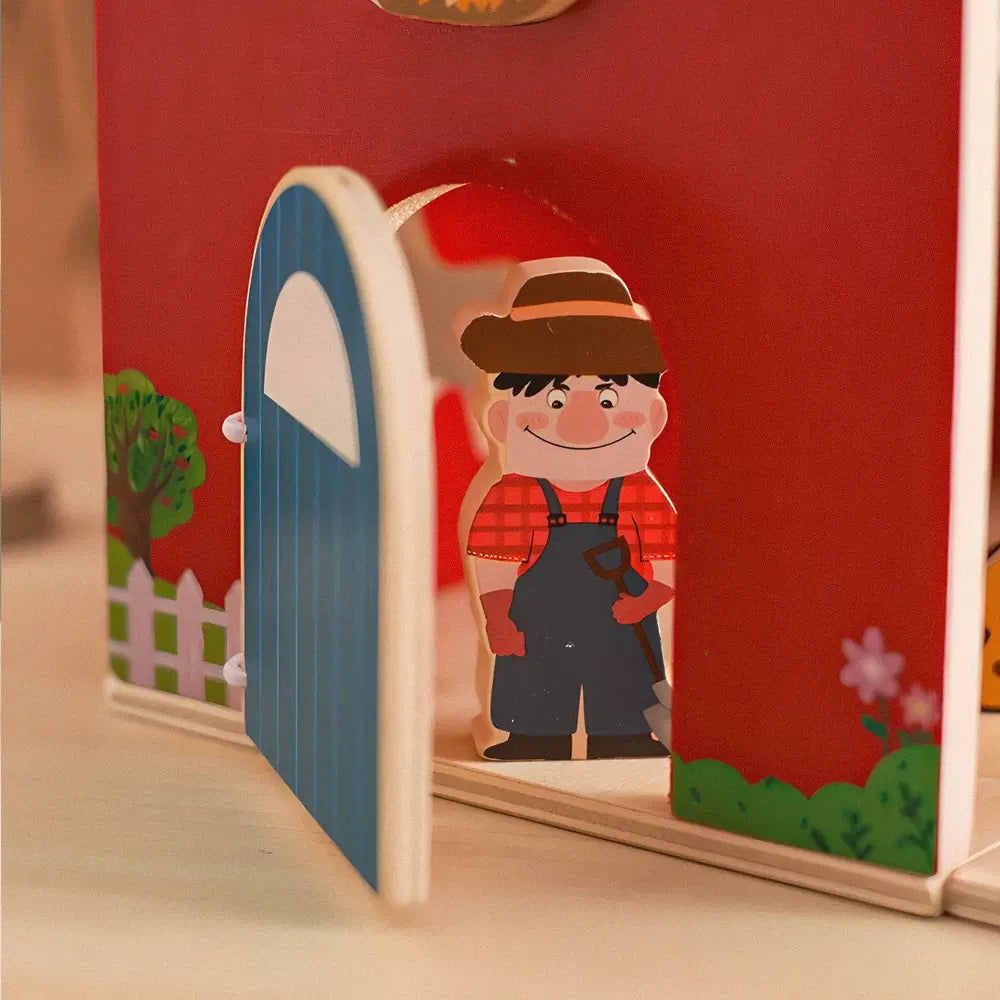 Pikka Toys Ahşap Çiftlik Evi