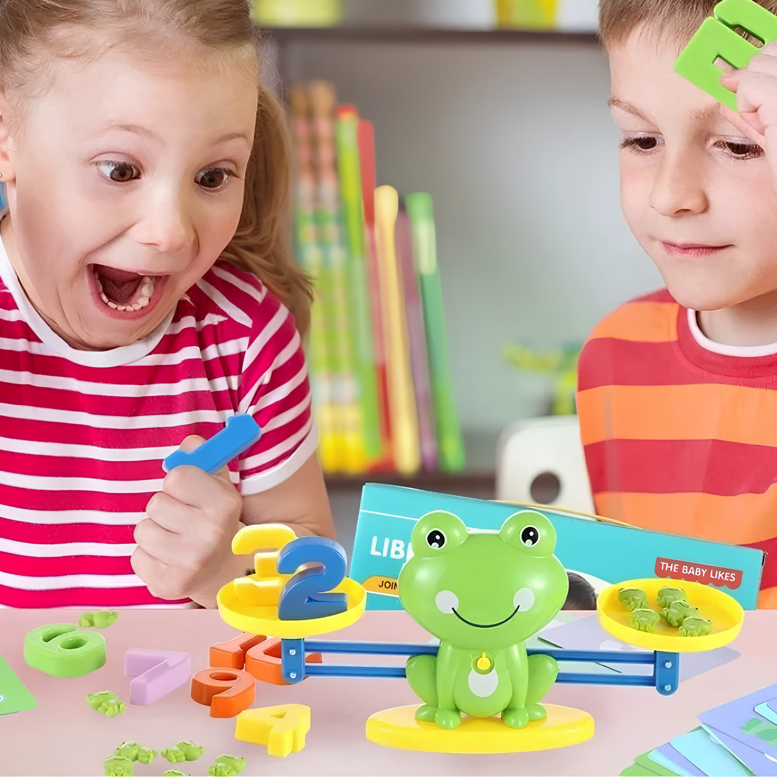Pikka Toys Terazi Maymun - Sayı ve Denge Oyunu