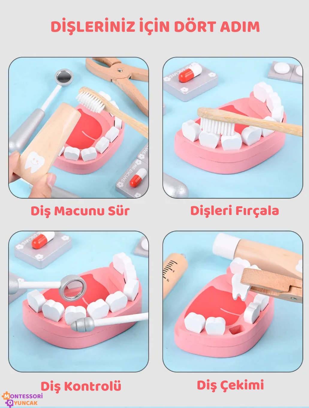 Pikka Toys Montessori Dişci Seti 25 Parça