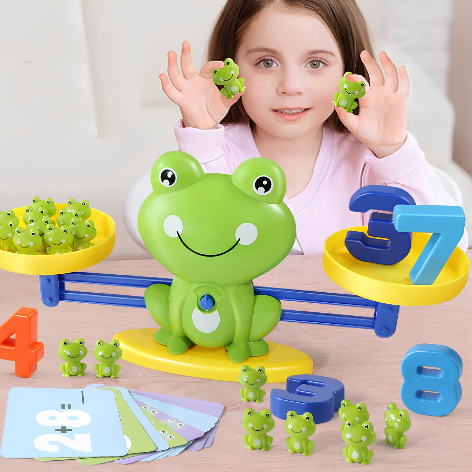 Pikka Toys Terazi Maymun - Sayı ve Denge Oyunu