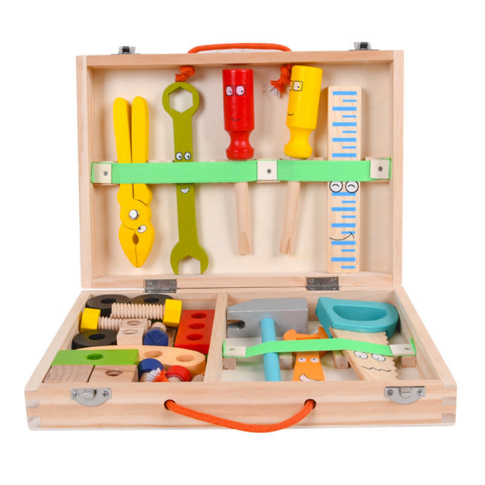 Pikka Toys Ahşap Alet Kutusu
