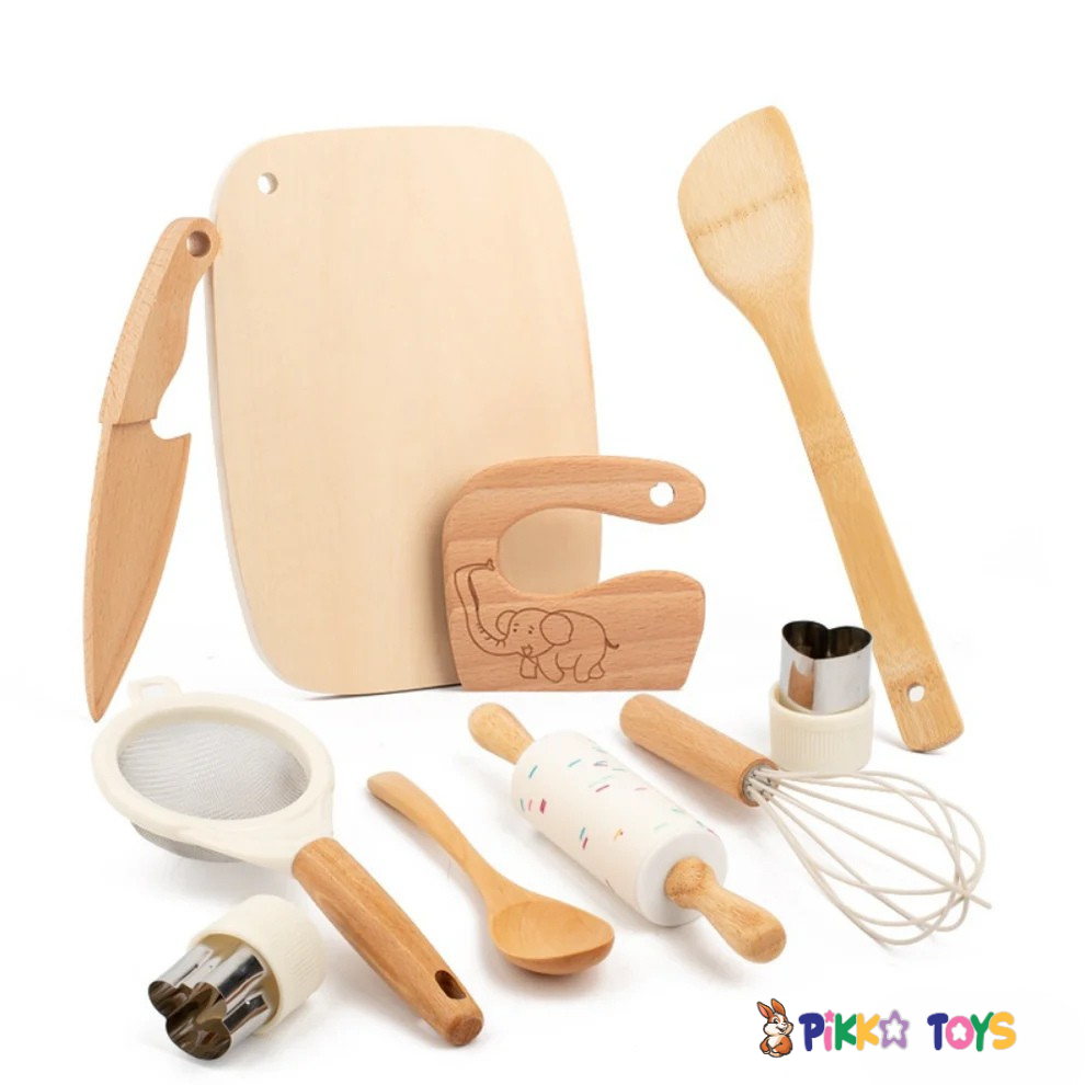 Pikka Toys Ahşap Mutfak Seti