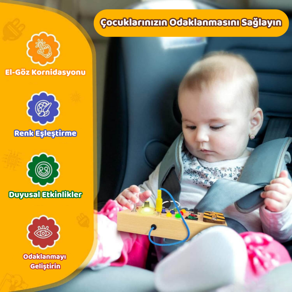 Pikka Toys Montessori Panosu