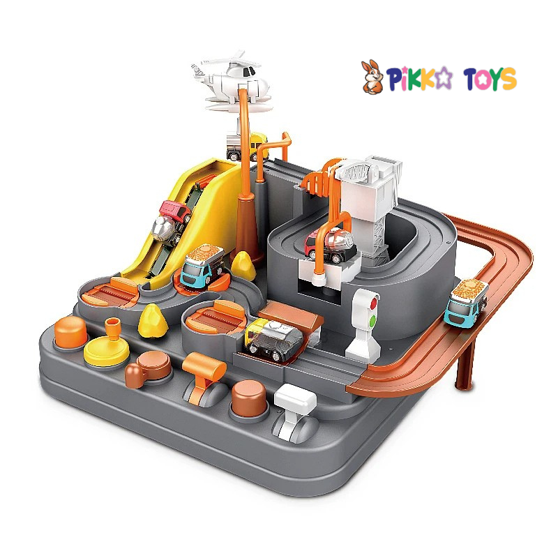 Pikka Toys - Araba Yarışı Oyun Seti