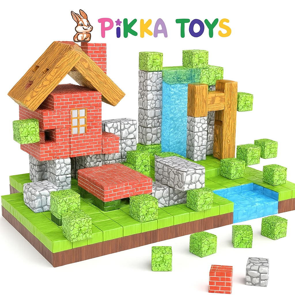 Pikka Toys –Minecraft  Manyetik Bloklar