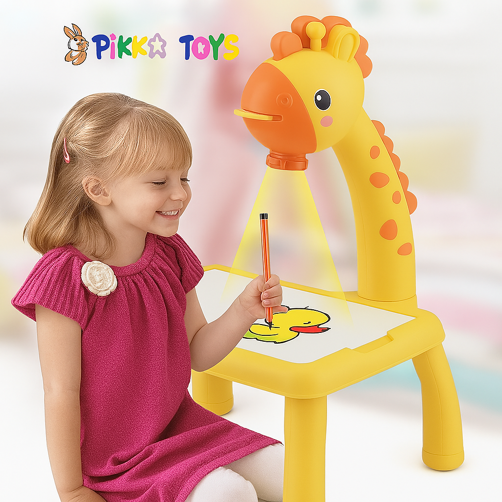 Pikka Toys – Büyük Boy Projeksiyonlu Çizim Masası