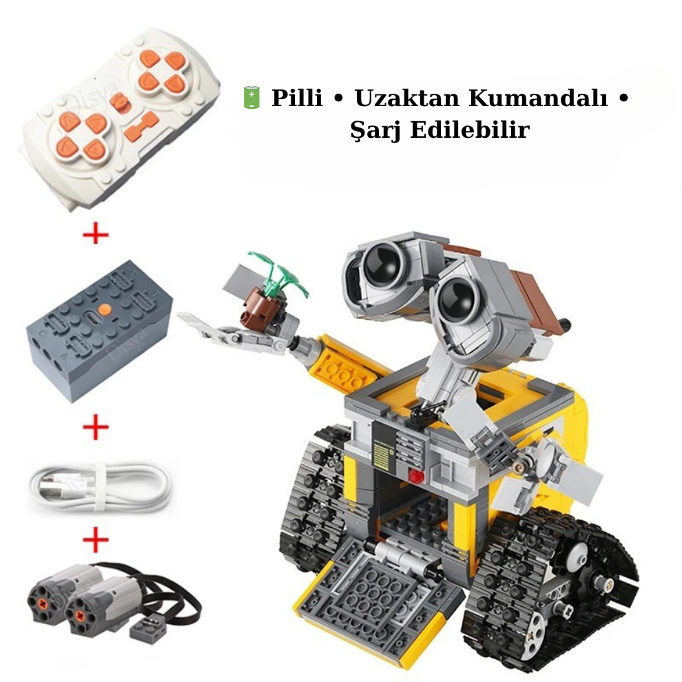 Pikka Toys  Uzaktan Kumandalı Yapı Seti – 687 Parça