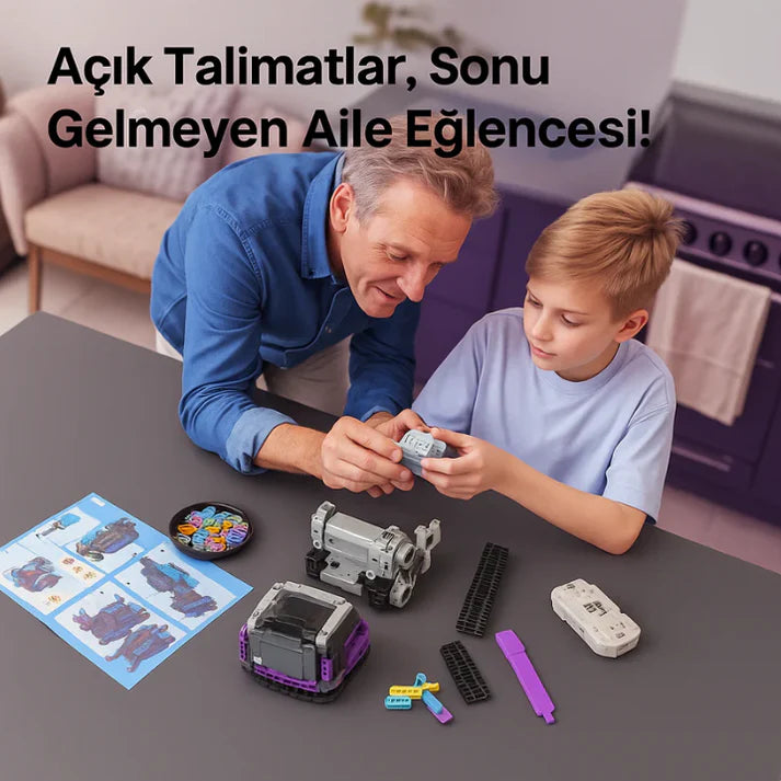 Pikka Toys RoboCool 3'lü Dönüşüm Seti