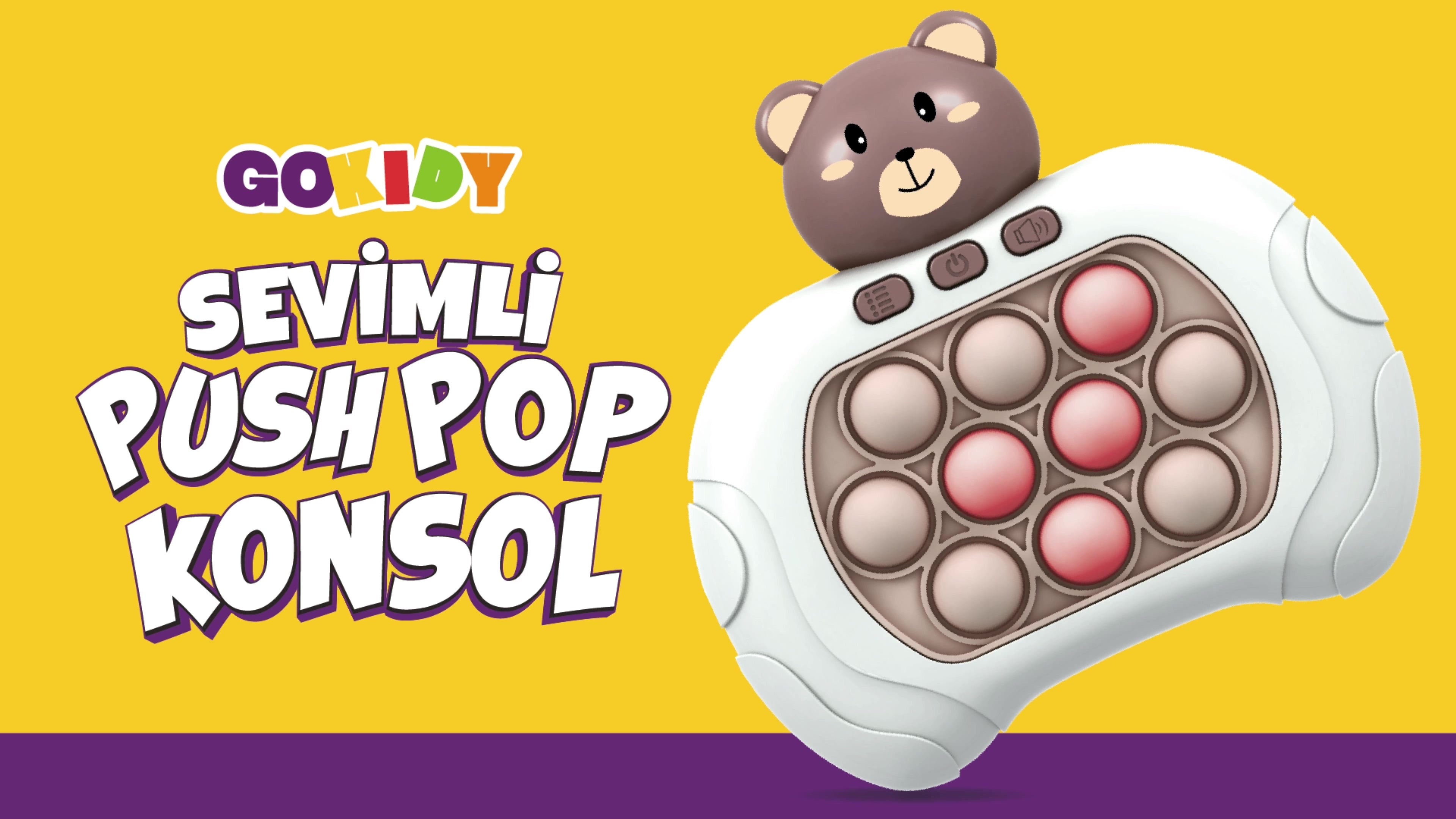 Pikka Toys Işıklı Sesli Elektronik Popit