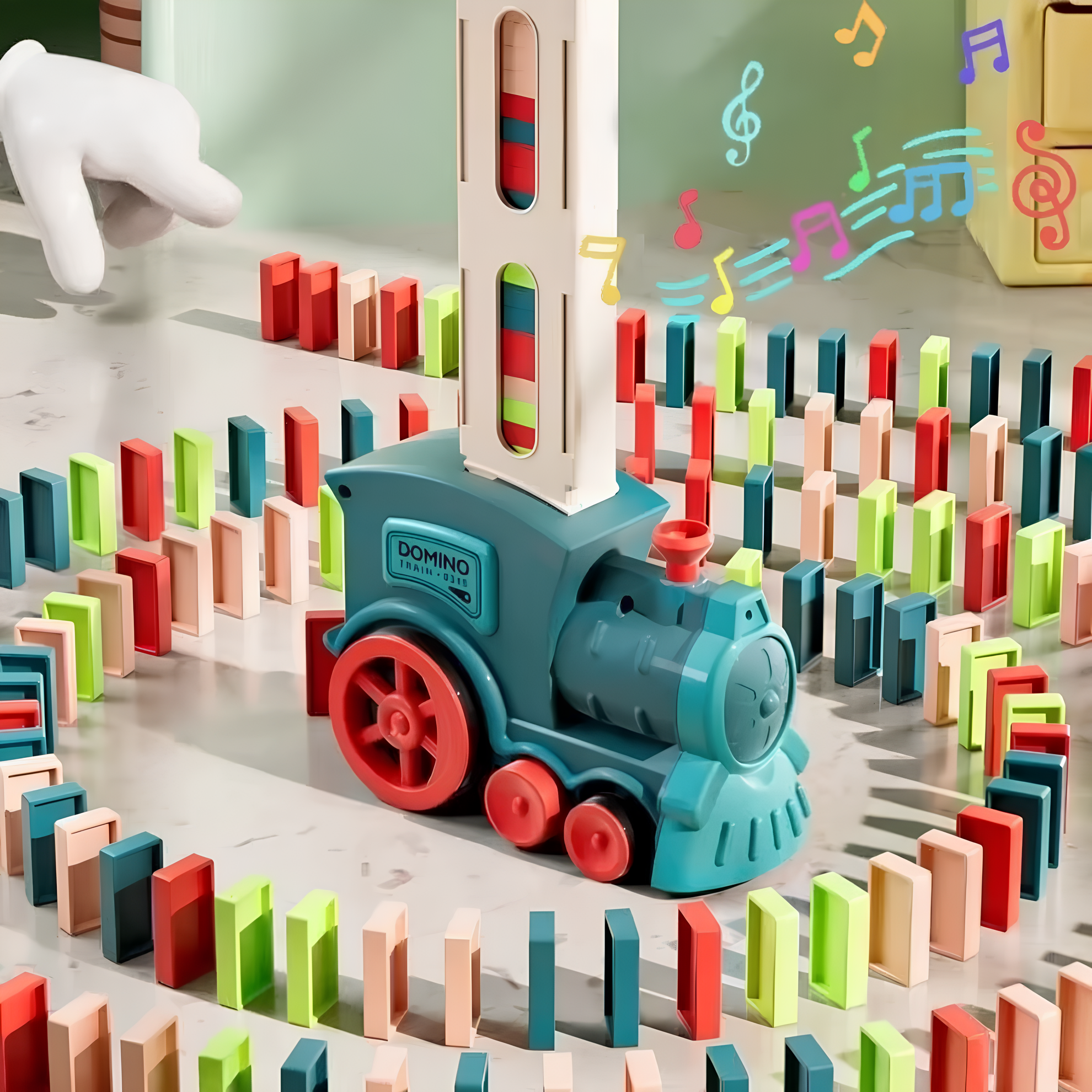 Pikka Toys Domino Tren Seti