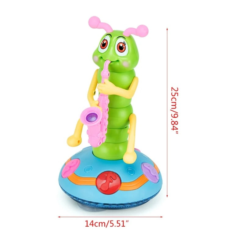 Pikka Toys Müzikli ve Dans Eden Tırtıl Oyuncak