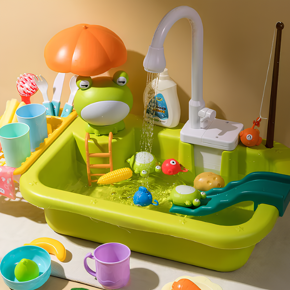 Pikka Toys Su Akan İnteraktif Çeşme  Seti