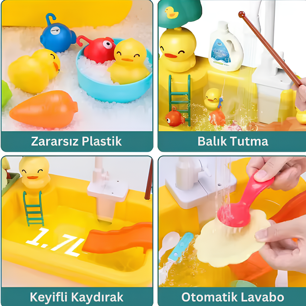 Pikka Toys Su Akan İnteraktif Çeşme  Seti